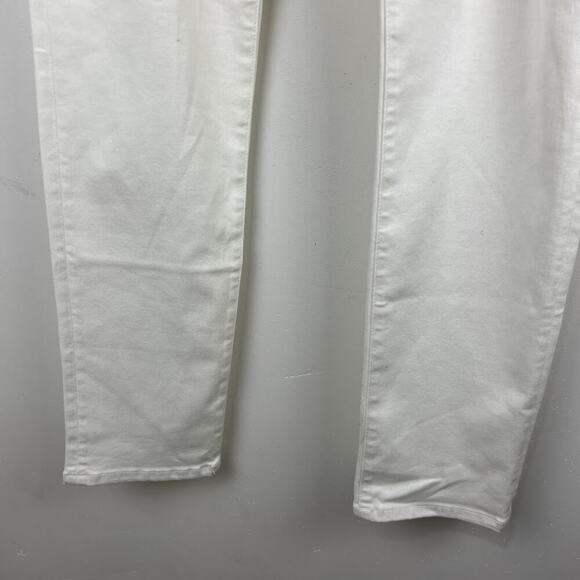 Cabi Jeans white Slim boyfriend ankle length womens size 8 - Picture 4 of 9